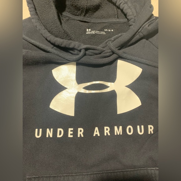 Black Under Armour Hoodie - Men’s Large - Picture 2 of 3